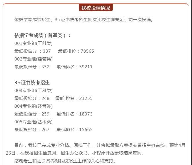 2021廣東多所公辦?？圃盒９?+證書最低投檔線及排名！(圖9)